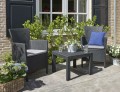 Allibert 216777 zestaw mebli ogrodowych Grafitowy - 2169911