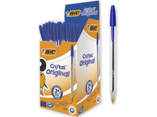 D?ugopis Cristal Original niebieski (50szt) BIC - 2442486