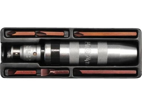 Yato YT-2801 wkrętak zasilany/zakrętark udarowy Chrom - 2371526