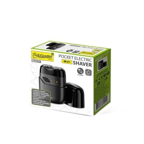 Golarka elektryczna podróżna USB MAESTRO MR-671 - 2534856