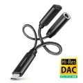 Axagon ADA-HCPD kabel audio 0,1 m USB-C, 3.5 mm USB-C Czarny - 2536569
