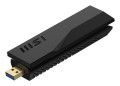 Karta sieciowa MSI GUBE65 WiFi 7 USB Adapter - 2537030
