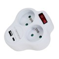 ESPERANZA ROZGAŁĘŹNIK ELEKTRYCZNY 2 GN. USB-C USB-A WŁ. BIAŁY ELK311W - 2537112