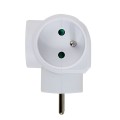 ESPERANZA ROZGAŁĘŹNIK ELEKTRYCZNY 3 GNIAZDA BIAŁY ELK302W - 2537120
