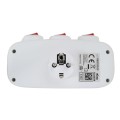 ESPERANZA ROZGAŁĘŹNIK ELEKTRYCZNY 3 GNIAZDA Z WYŁĄCZNIKAMI BIAŁY ELK307W - 2537144