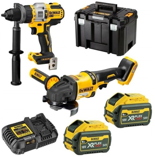 DEWALT.ZESTAW COMBO 18V DCK2016T2T (DCD999 + DCG418) 2x6,0Ah - 2537899