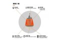 Lampa akumulatorowa Vango Midge 180 - 2504404