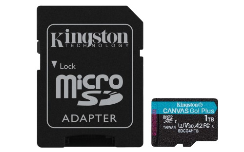 KINGSTON microSDXC Canvas Go Plus 1TB + Adapter - 2538475