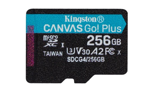 KINGSTON microSDXC Canvas Go Plus 256GB - 2538498