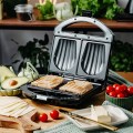 Adler AD 3069 Opiekacz do kanapek Czarny - 2049436