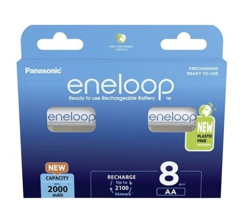 PANASONIC ENELOOP AA 2000mAh 8 szt - 2001951