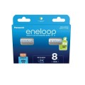 PANASONIC ENELOOP AAA 800 mAh 8 szt - 2013734