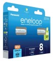 PANASONIC ENELOOP AAA 800 mAh 8 szt - 2541966