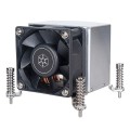 Silverstone SST-AR09-1700 system chłodzenia komputerów Procesor Chłodnica powietrza 6 cm Czarny, Szary 1 szt. - 2542026