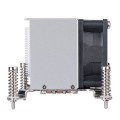 Silverstone SST-AR09-1700 system chłodzenia komputerów Procesor Chłodnica powietrza 6 cm Czarny, Szary 1 szt. - 2542029