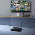 Reolink NVS12W - 12-kanałowy rejestrator NVR Wi-Fi 6, obsługa kamer do 16 MP, Wi-Fi 5/2,4 GHz, dysk twardy 2 TB, pojemność pamięci 16 TB, czarny - 2245552