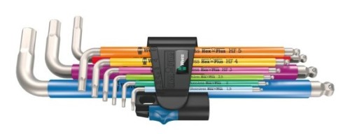 Zestaw kluczy trzpieniowych metr. 3950/9 HEX-PLUS,9cz - 2462525