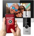 Wideodomofon HILOOK HD-VIS-04 7” ekran LCD TFT 1024x600px WiFi Czarny, Srebrny - 2505218
