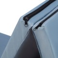 Materac gimnastyczny HMS MGS02 składany szary 1800x600x500mm - 2171322