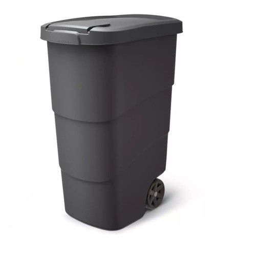 KEDEN KOSZ NA ŚMIECI WHEELER 90 L - CZARNY RECYKLING* - 2237729