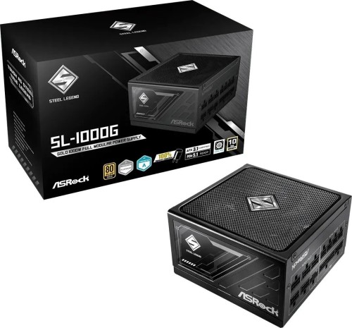 Zasilacz ASRock STEEL LEGEND 1000W 80 Plus Gold - 2540922