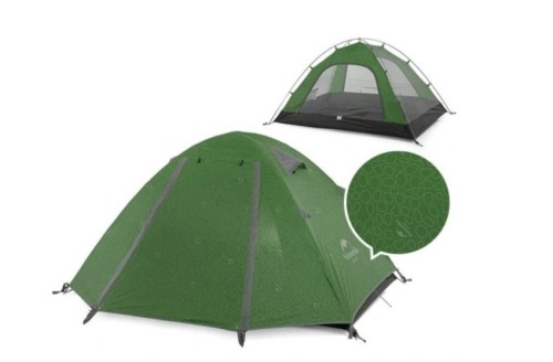 Naturehike Namiot P-Series 4 UV NH18Z044-P-Forest Green - 2054354