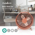 Nedis FNCL10PK20 wiatrak domowy Różowy - 2541630