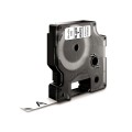 Taśma Dymo D1- 12mm x 7m czarny/biały - 2541677
