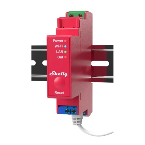 Shelly Pro 1PM przekaźnik zasilający Różowy 1 - 2541888