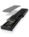 ICY BOX IB-1807MT-C31 Obudowa SSD Czarny M.2 - 2542346