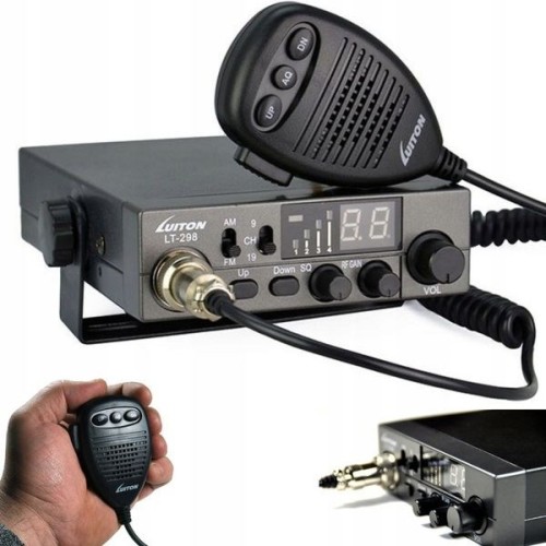 CB Radio LUITON LT-298 ASQ 12V/24V z wtykiem do zapalniczki - 2542571