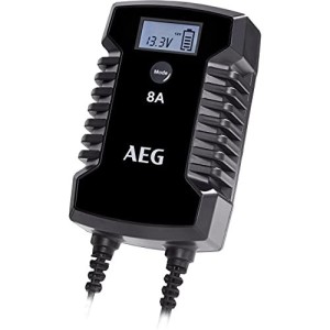 Prostownik Automatyczny z Mikroprocesorem AEG LD8, 12/24V, 8A