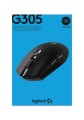Logitech G G305 myszka Po prawej stronie RF Wireless + Bluetooth Optyczny 12000 DPI - 1029937
