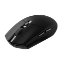 Logitech G G305 myszka Po prawej stronie RF Wireless + Bluetooth Optyczny 12000 DPI - 1029933