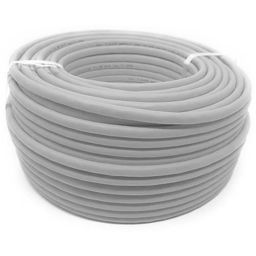 Techly ITP8-FLU-0100 kabel sieciowy Szary 100 m Cat5e U/UTP (UTP) - 2542846