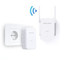 Mercusys AV1000 Gigabit Powerline Wi-Fi Kit MP510 KIT 1000 Mbit/s Ethernet LAN (RJ-45) ports 1 802.11n - 2542890