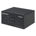 Przełącznik KVM HDMI/USB 2x1 Dual-Monitor Video 4K*30Hz - 2543206
