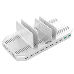 UNITEK STACJA ŁADUJĄCA 10X USB Z QC3.0, Y-2190A