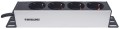 Intellinet 714020 rozdzielacz zasilania PDU 4 x gniazdo sieciowe 1U Szary - 2543291
