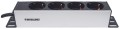 Intellinet 714020 rozdzielacz zasilania PDU 4 x gniazdo sieciowe 1U Szary - 1049914