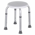Taboret prysznicowy okrągły aluminiowy - 2543307