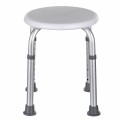 Taboret prysznicowy okrągły aluminiowy - 2537258