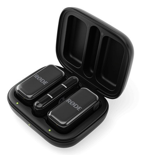 RODE Wireless Micro - 2-kanałowy cyfrowy system bezprzewodowy (USB-C, Czarny) - 2543440