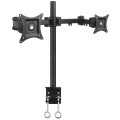 Techly ICA-LCD 482-D uchwyt / stojak do monitorów 68,6 cm (27") Czarny Biurko - 2543895