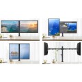 Techly ICA-LCD 482-D uchwyt / stojak do monitorów 68,6 cm (27") Czarny Biurko - 2543902