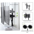 Techly ICA-LCD 482-D uchwyt / stojak do monitorów 68,6 cm (27") Czarny Biurko - 1330944