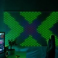 Twinkly Matrix – 500 RGB LED Lampki w kształcie pereł, przezroczysty przewód, 1.7x7.8ft typ wtyczki F - 2544352