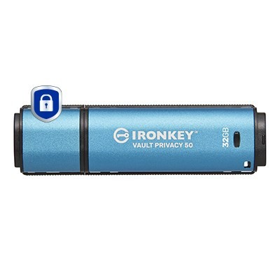 KINGSTON FLASH 32GB IronKey Vault Privacy 50 - 1951585
