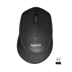 Mysz Logitech M330 910-004909 (USB 2.0; kolor czarny; optyczna)
