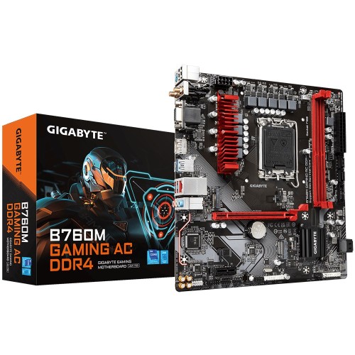 GIGABYTE B760M GAMING AC DDR4 płyta główna Intel B760 LGA 1700 micro ATX - 1925069